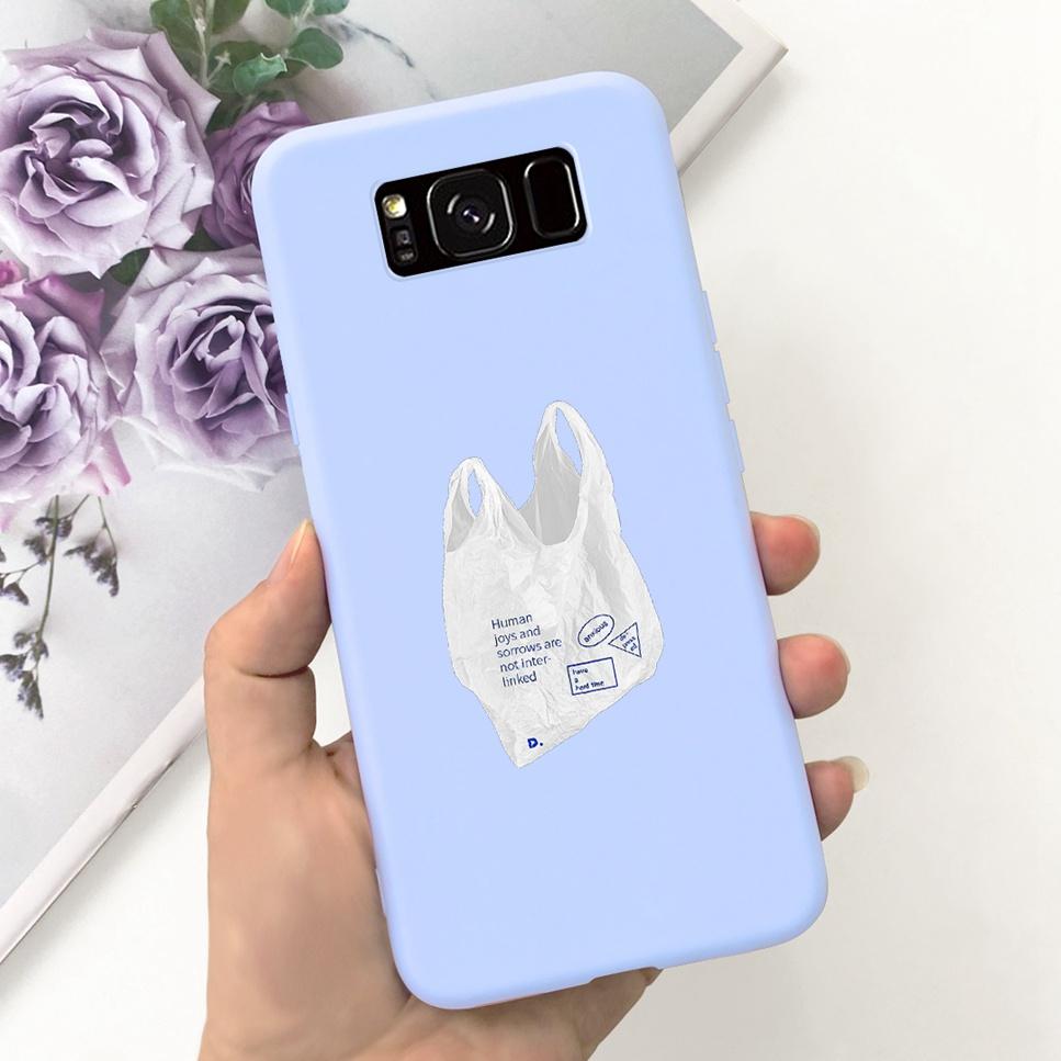 For Samsung Galaxy S8+ 6.2" Case Space Planet Cute Cat Soft Silicone Cover For Samsung S8+ S8 Plus S8 Bumper Phone Case Fundas