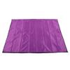 Sun Shade Sail UV Block Foldable Rectangular Awning Cloth for Courtyard Garden Swimming Pool Purple