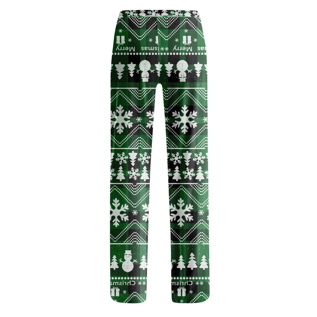 Anime Pajama Pants Sleepwear Casual Drawstring Elastic Waist Pants Comfy Straight Yoga Loose Trousers