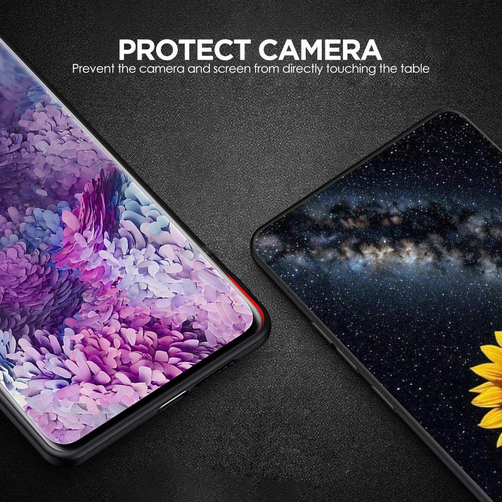 Yellow Sunflower Phone Case For Samsung Galaxy A17 A07 A55 A35 A25 A15 A05 A33 5G A31 A23 A21s A13 A41 A73 A53 A51 A71 A03 Cover