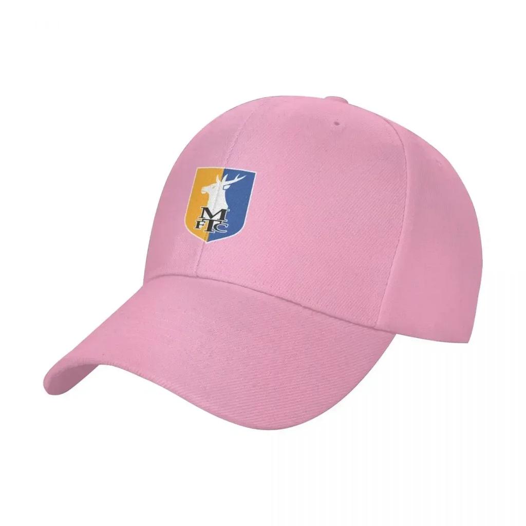 Beste Vereinsmerchandise Mansfield Town FC Design Baseballkappe Schirm UV-Schutz Sonnenhut Golfhut Herrenhüte Damen