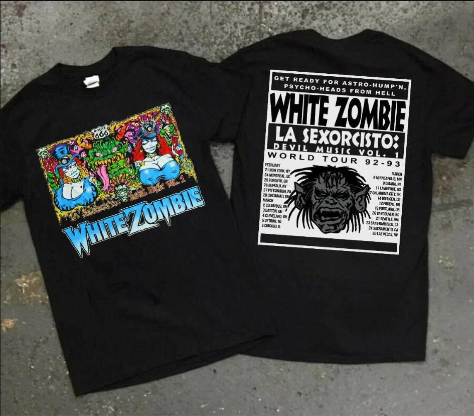 White Zombie La Sexorcisto Devil Music Vol World Tour  92-93 T-Shirt 3XL
