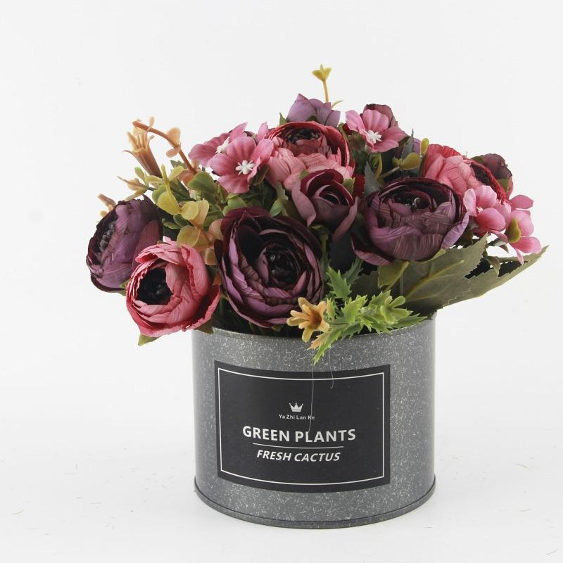 European Fake Artificial Flower Mini Bonsai Party Home Hotel Wedding Office Garden Decoration