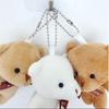 Teddy Bear Keyring, Keychain, Key Holder, Bag Hook, Silicone Keyring