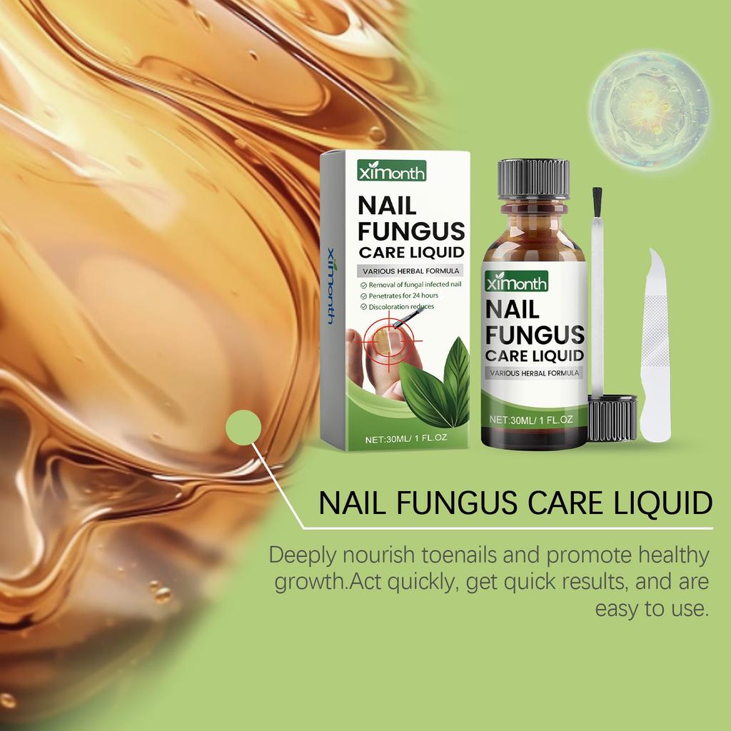 Toenail Fungus Treatment Extra Strong Nail Treatment Nail Care Treatment Extra Strong for Thick Discolored and Damaged Nails 30ml