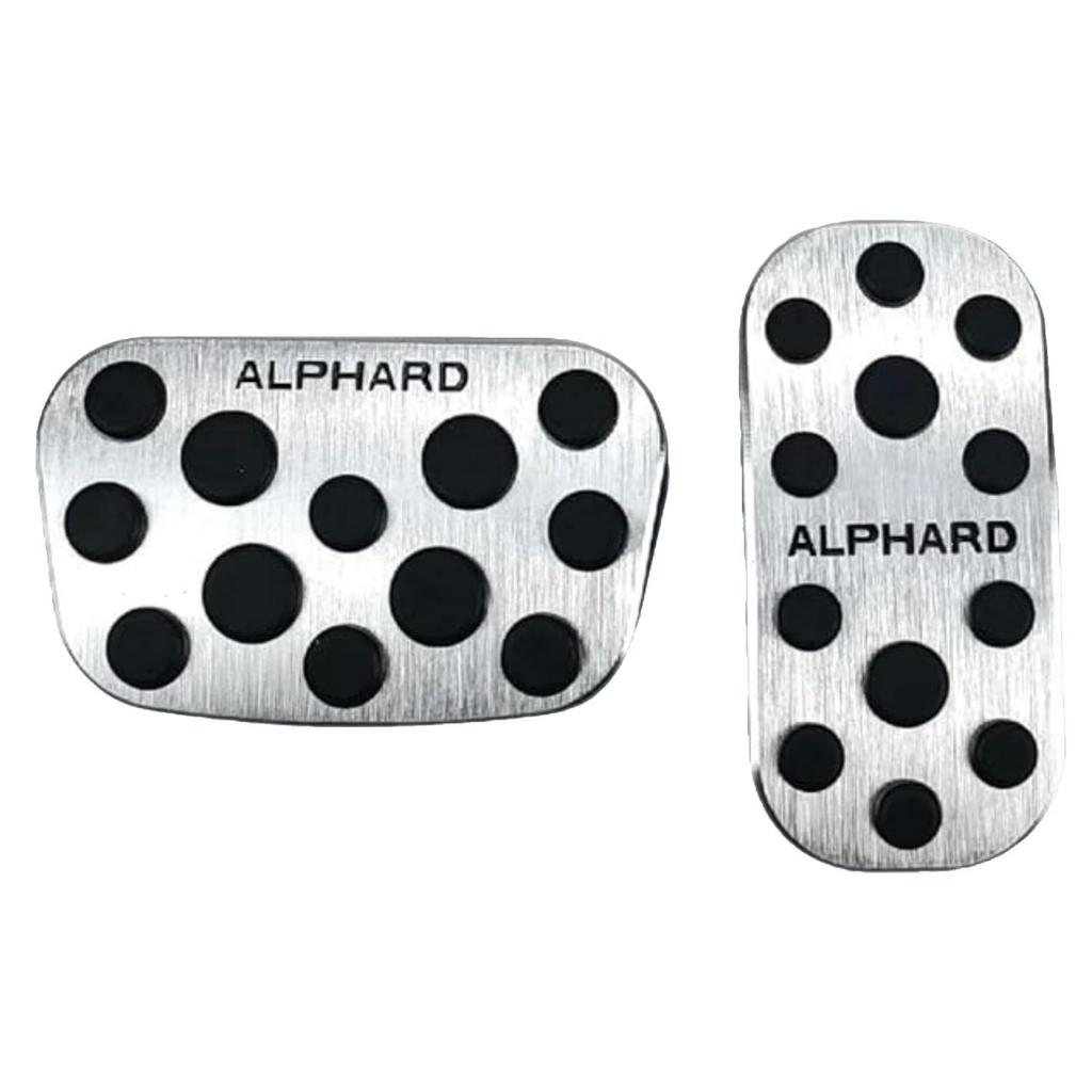 Yamlten Alphard Pedal Cover 2022 Compatible with Alphard 20 Series and 30 Series Accelerator Easy No Tools Required (January - Present) Pedal,