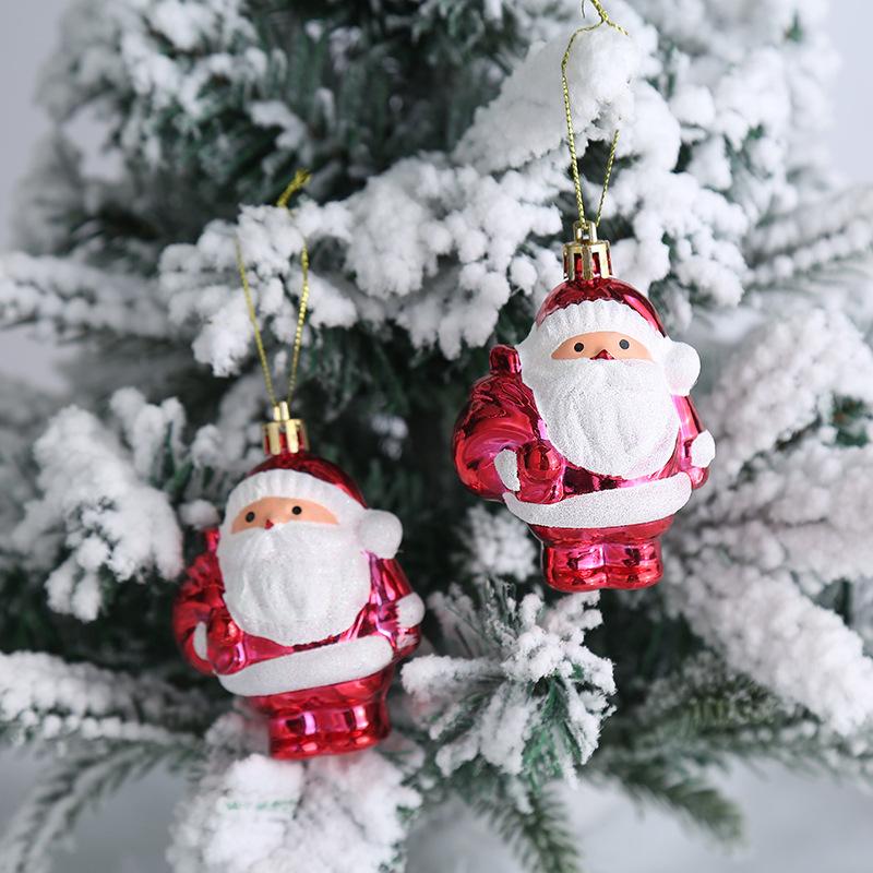 2pcs/set Christmas Tree Hanging Ornament Red White Candy Cane Pendant Navidad Home Xmas Gifts New Year Christmas Decor 2025