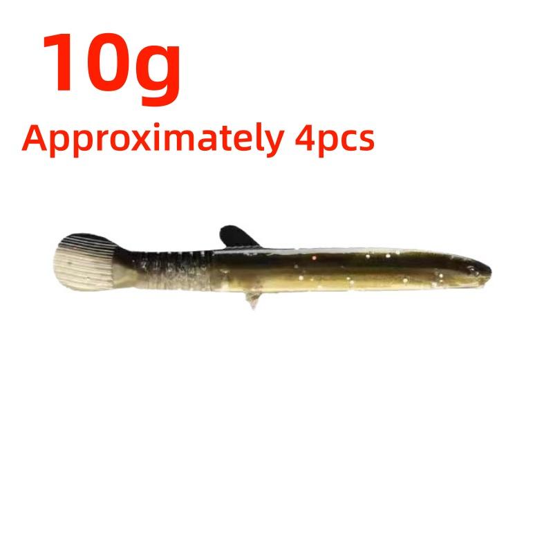 

Lure imitation small loach bait for fishing mandarin fish, bass, blackfish; realistic loach soft bait with added salt and scent