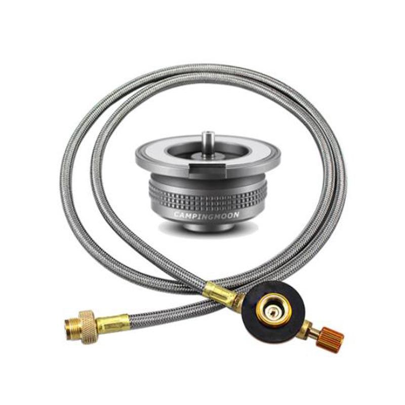 Outdoor Camping Intercharging Adapter Air Tank Converter Head Inflatable Connector Outdoor Supplies Pressure Relief Valve