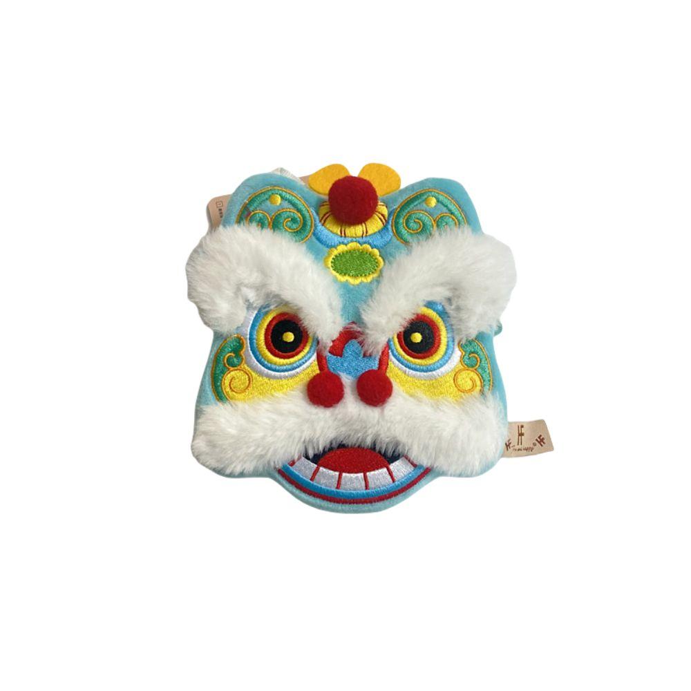 Wallet Chinese Dancing Lion Bag Zipper Lion Dance Coin Pruse Cute   Chinese New Year