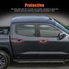 ABS Glossy Black Door Bowl Sticker Trim Cover For Mitsubishi L200 Triton 2024-25