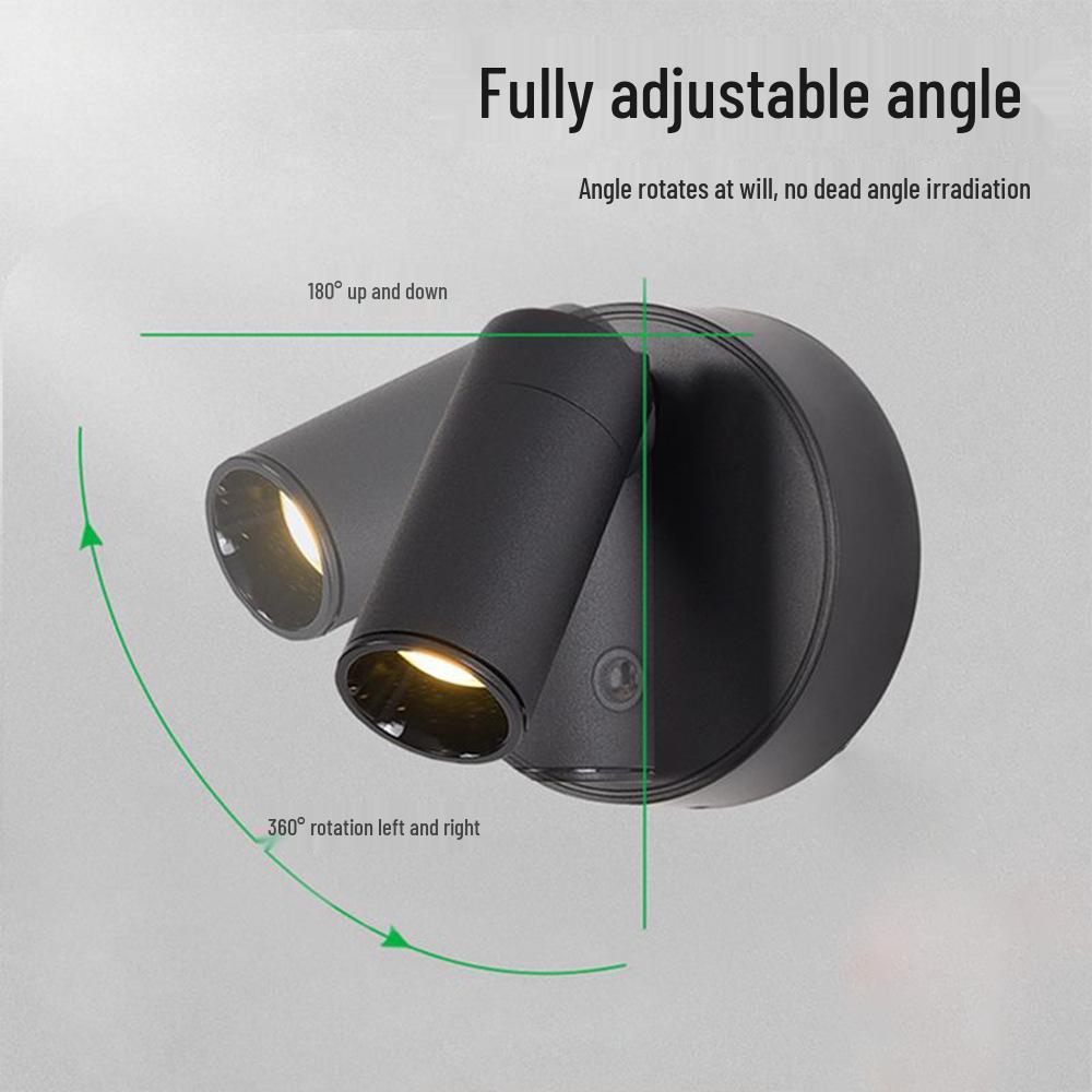 Dimmable Wireless Magnetic Wall Lamp – No Drilling, Bedside & Reading Light, Bedroom Spotlight