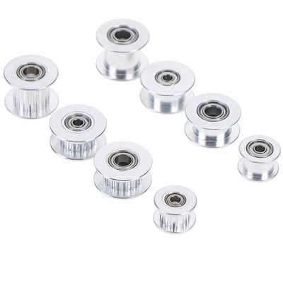 Gt2 Idler Timing Pulley Bearing 16T 20T 3/5Mm Bore F 6Mm Belt Reprap 3D Printer