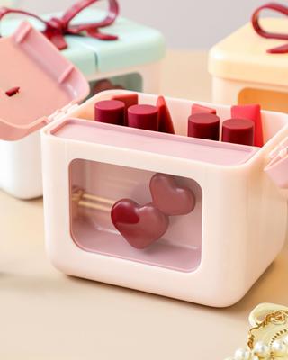 2025 New Original Desktop Lipstick Storage Box Lipstick Lip Glaze Storage Duoge Essential Oil Box Cosmetics