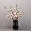 Artificial Cherry Blossom Flower Branches 70cm Silk Peach Spring for Wedding Decora Plum Blossom Wedding Arrangement Accessories