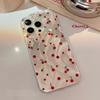Art Red Dot Cherry Case for iPhone 17 iPhone 17 Pro Max