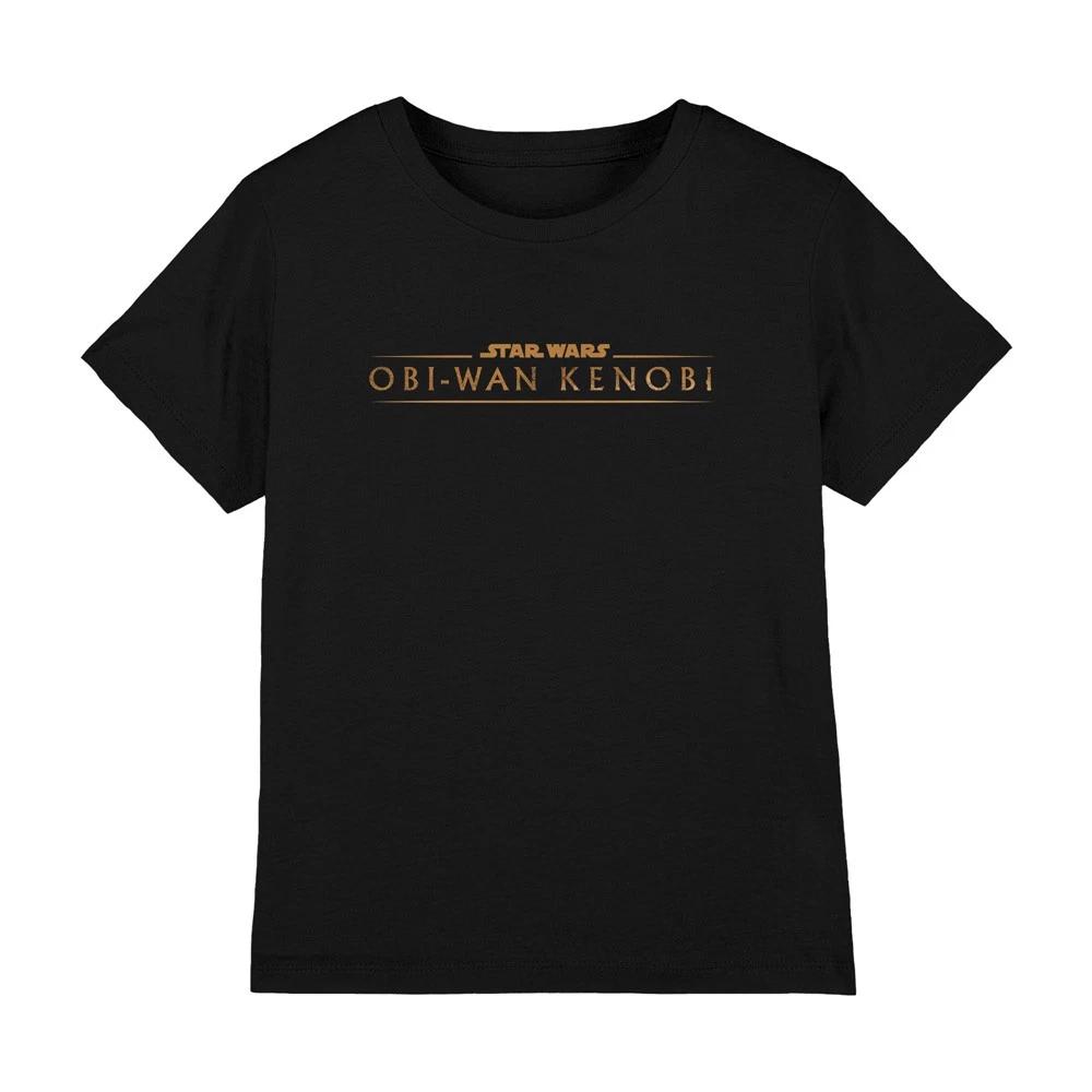 Obiwan Kenobi Logo Kids T-shirt Black 160