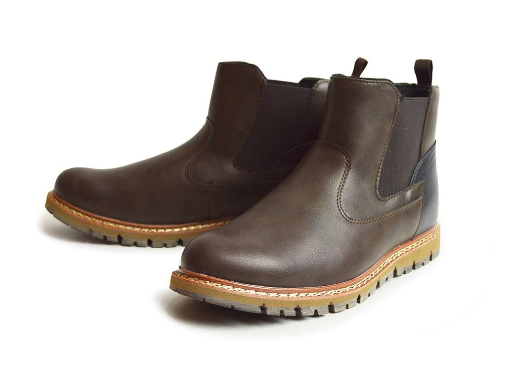 Edwin LiBERTO Rain Boots with Side and Cold Weather Snow Work Short Size Size DBR Men's Gore, Waterproof, Non-Slip, Protection, Boots, Boots, Boots,