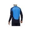 Mizuno Color Block Logo Stand Collar Zip Fitted Long Sleeve Jacket Unisex Jacket Blue P2MC203525