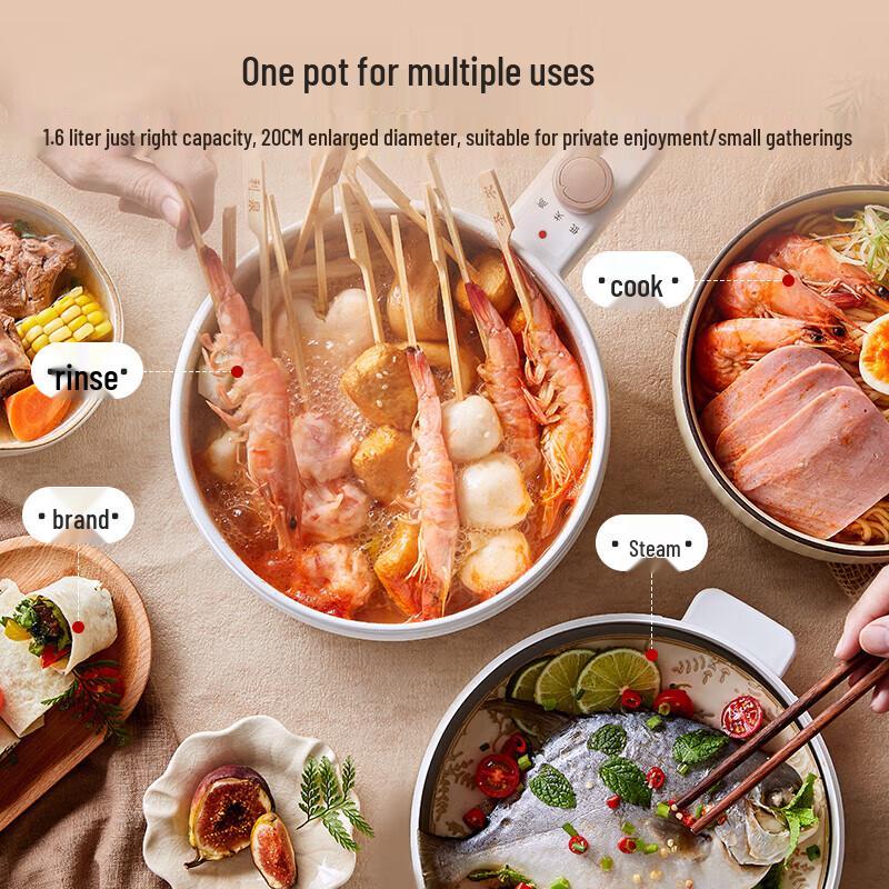 Bear Mini Electric Multi-Cooker & Steamer