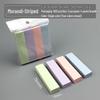 Colorful Creative Heart Sticky Notes - Reusable and Cute Stationery for Students