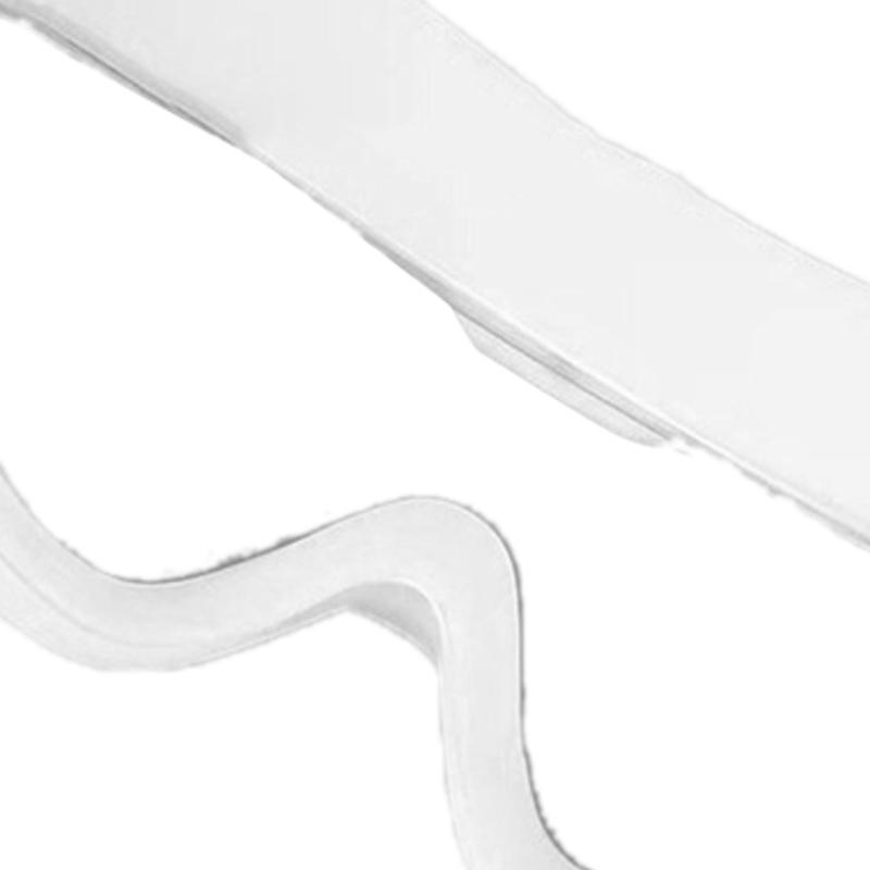 Large Frame High Grade Swim Goggles Waterproof Fogproof HD Swimming Glasses for Men Women White