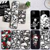 FM46 Skeleton Skull Soft Shell Phone Case for Xiaomi Xiaomi Poco M4 M5 M6 M7 X3 X6 X7 F8 Ultra Pro GT NFC