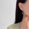 Bamboo Leaf Tassel Bamboo Shoot Earrings New Chinese Style Fashionable and Versatile Literary Earrings