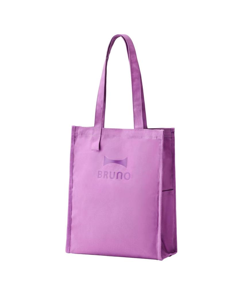 BRUNO 7-Pocket Color Tote Bag, Purple, No Size Available, BDS040-PU