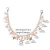 Versatile Seashells Starfish Key Ring Accessory Elegant Bag Pendant Lightweight Decoration For Handbags Or Keys