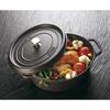 Cocotte - STAUB - Basilc - 31cm - 5.50L - Enameled with Continuous Basting