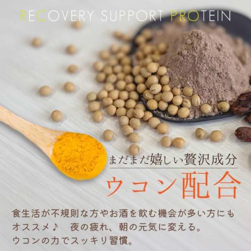 Rikapro Soy Protein, Cocoa Flavor, Multi-Protein, Made In Japan, High Protein, Turmeric, No Artificial Sweeteners, Meal Replacement, For Women, Men, K