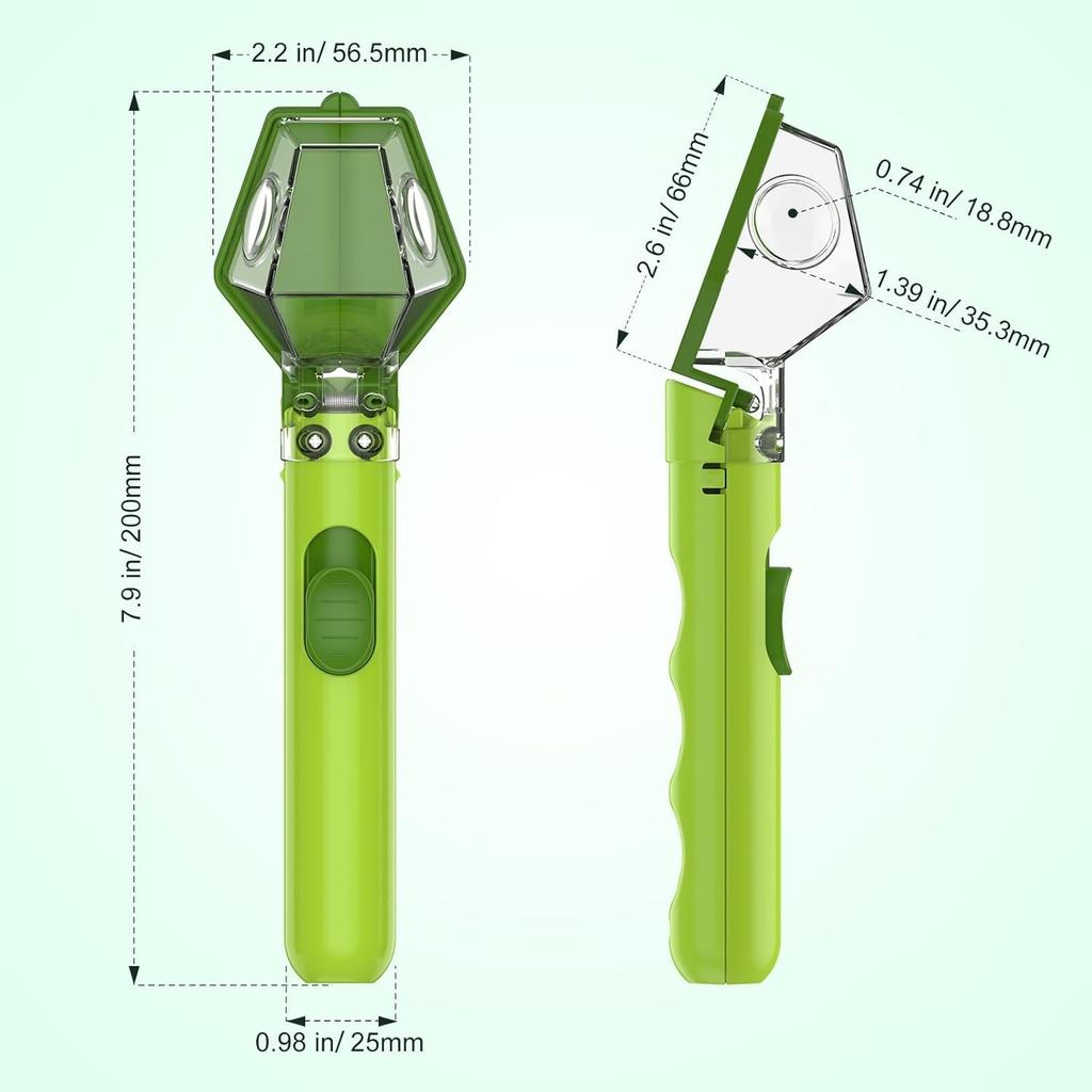Bug Catcher for Kids, Insect Trap Kit with 6X Magnifier Glass - STEM Educational Exploration Tool for Indoor and Outdoor,Christmas Birthday Gifts Toys