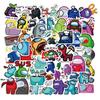 50Pcs Among Us Graffiti Stickers Luggage Laptop Waterproof Self-adhesive Decals