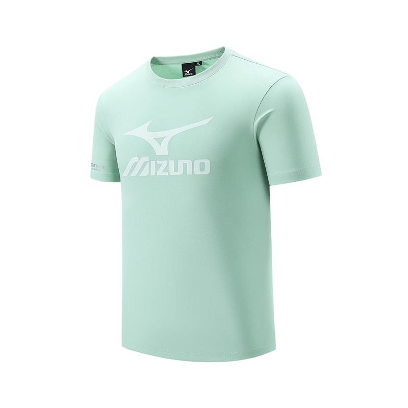 Mizuno T Shirts Unisex Crew Neck Moderate Straight Fit A2CA4117 L