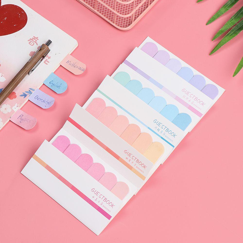 Novelty Label Office Supplies Bookmark Tab Strip Index Flags Sticky Notes Paster Sticker Memo Pad
