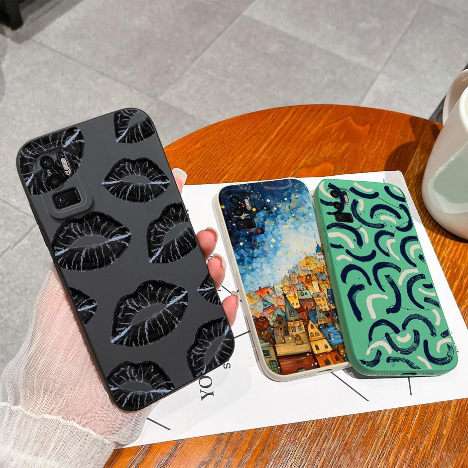 For Redmi Note 10 10T Pro Max China 4G 5G Case Coconut Tree Soft Silicone Cover For RedmiNote10 10T 10Pro Max China 4G 5G Fundas
