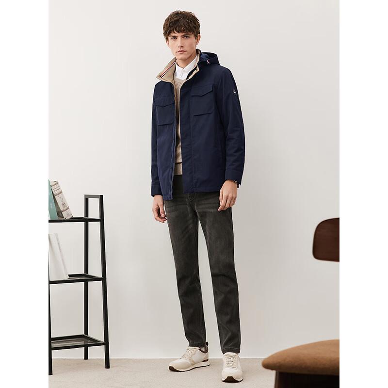 Navigare Men's Padded Hooded Winter Jacket