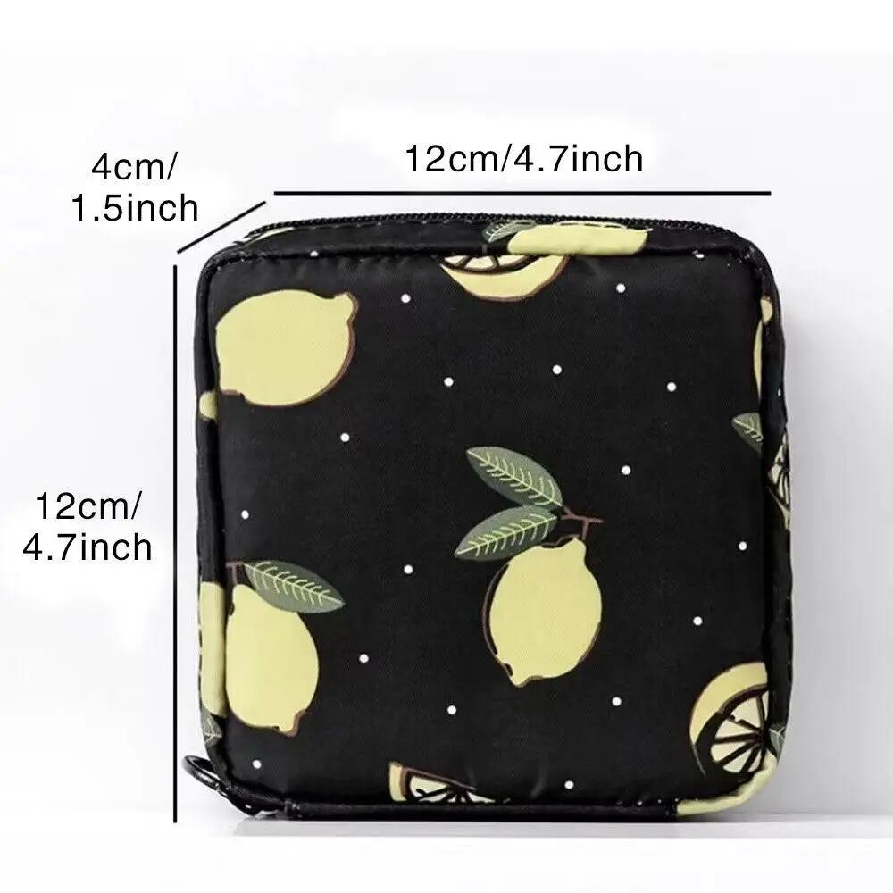 Cosmetics Napkin Makeup Organizer Headphone Case Coin Clip Sanitary Bag Tamper-Proof Storage Bag Change Purse Sanitary Mat Bag