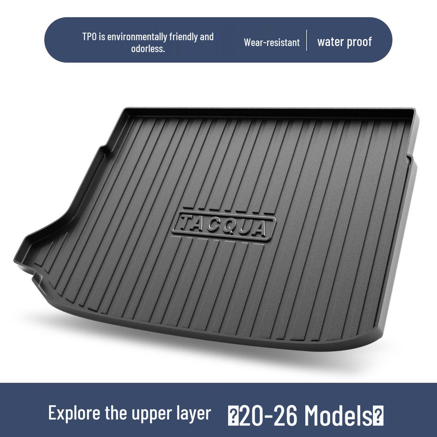 FAW-Volkswagen T-Cross Trunk Mat TPE Interior Accessory 100x90cm