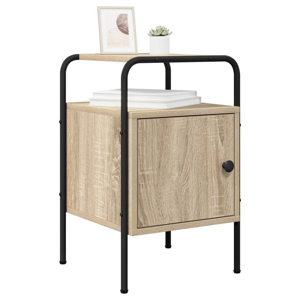 Nightstand Sonoma Oak 35 X 36.5 X 56 Cm Engineered Wood
