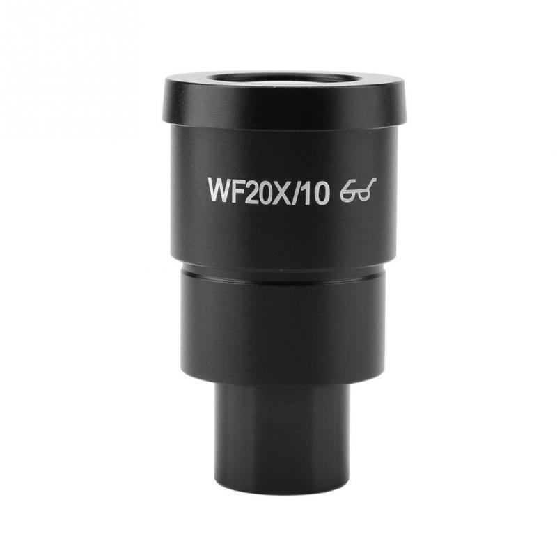 Buy 1pc WF20X/10 Wide Field Stereo Microscope Eyepiece Mounting Size