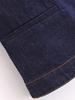 2025 Spring Women's Casual Denim Vest and Pants Set