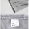 Beach Summer Tops Male Japanese Style Cotton Linen Short Sleeve Shirt Stand Collar Green Shirts for Men Breathable Clothing