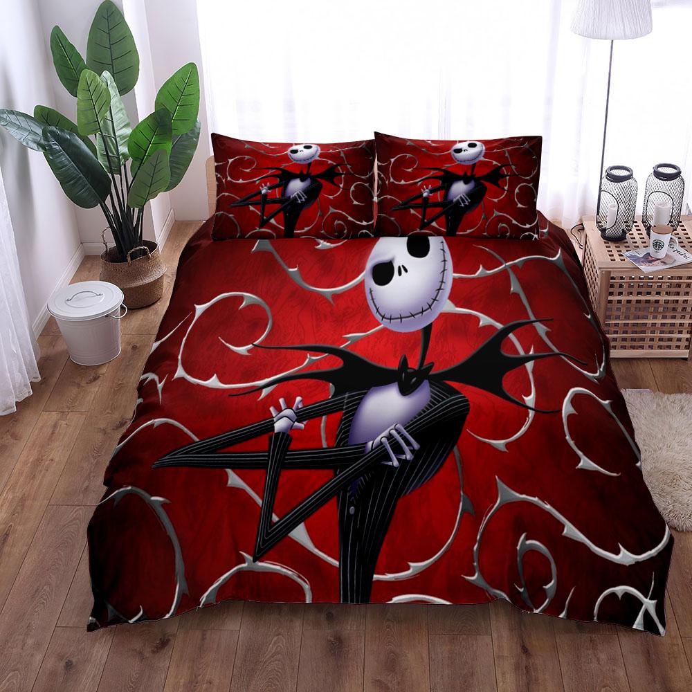Death Lover Bedding Set King Queen Double Full Twin Single Size Bed Linen Set
