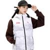 Anta All Over Print Zipper Hooded Sleeveless Down Vest Women Vests Snow-White 162347908-1