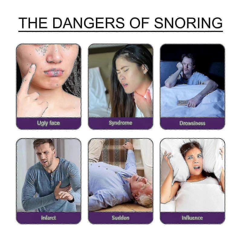 OUHOE Sleep Anti-Snoring Tape Anti-Snoring Mouth Breathing Physical Expansion Care Sleep Anti-Snorin