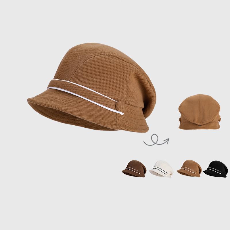 Women's Autumn Winter Bucket Hat Warm Big Head Fisherman Hat