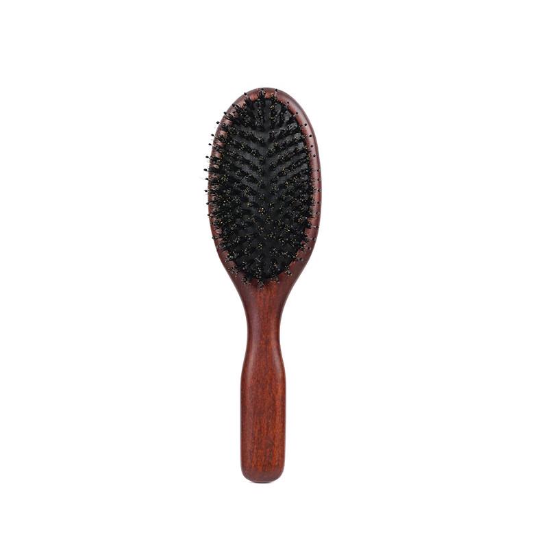 

Jingyu Boar Bristle Nylon Cushion Massage Hair Comb 2-Pack Small
