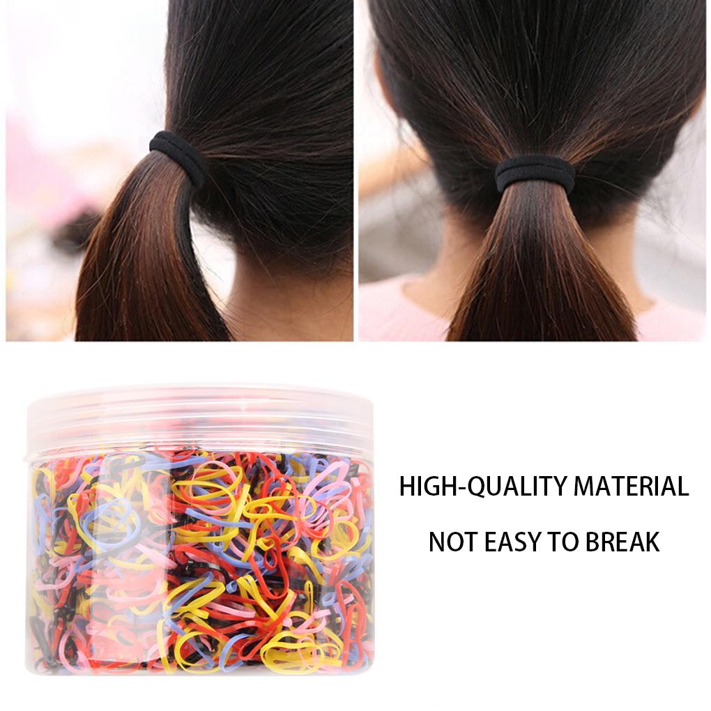 NEW Colorful Hair Band Kids Hair Tie Elastic Rubber Bands Party Wedding